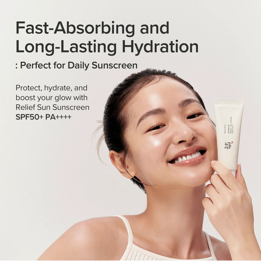 Beauty of Joseon Relief Sun SPF50+ PA++++ – Rice + Probiotics Sunscreen