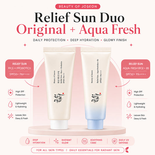 Beauty of Joseon Relief Sun Duo — Original + Aqua Fresh