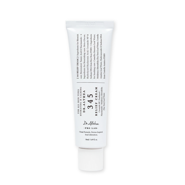 Dr.Althea 345 Relief Cream 50ml – Niacinamide, Centella & Ceramide NP