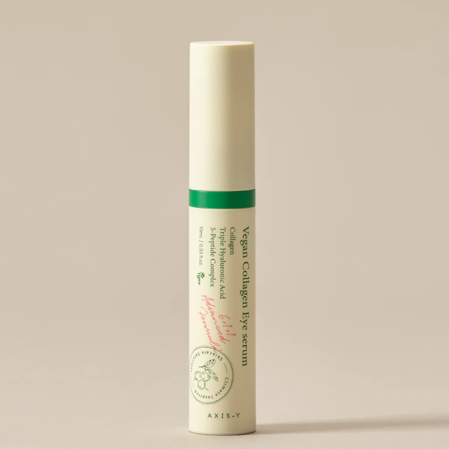 AXIS-Y Vegan Collagen Eye Serum 10ml – 5-Peptide Complex + Triple Hyaluronic Acid