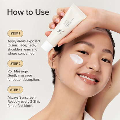 Beauty of Joseon Relief Sun SPF50+ PA++++ – Rice + Probiotics Sunscreen