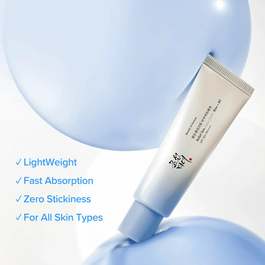 Beauty of Joseon Relief Sun Aqua Fresh SPF50+ PA++++ – Rice + B5 Lightweight Sunscreen
